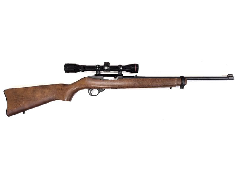 Buy 22 Ruger 10/22 Carbine Blued Wood with Scope in NZ New Zealand.