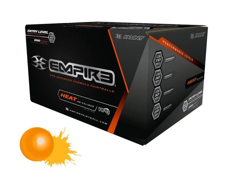 Buy Empire Heat Paintball .68 Orange Fill in NZ New Zealand.