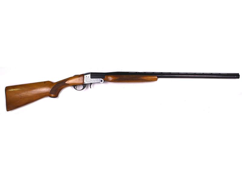 Buy 12ga Stirling Single Shot Blued Wood 25" 3/4 Choke in NZ New Zealand.