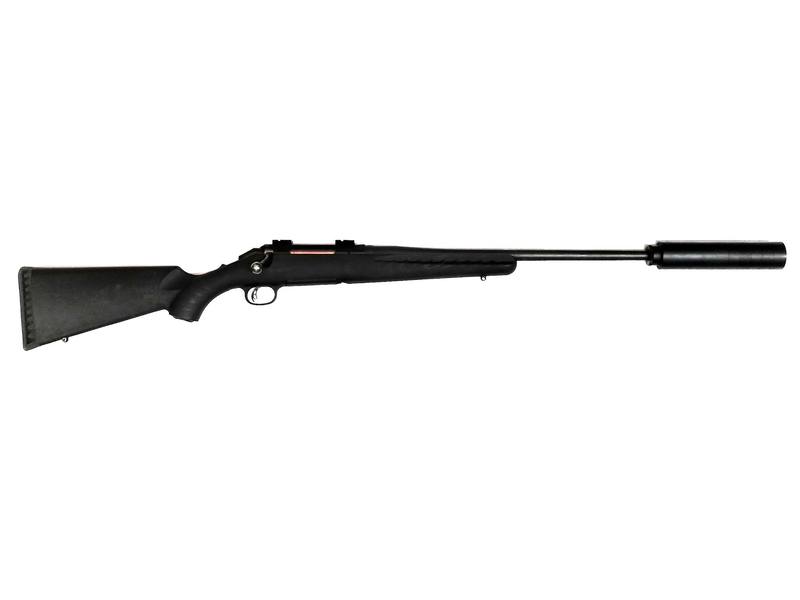 Buy 243 Ruger American Blued Synthetic 22" Threaded in NZ New Zealand.