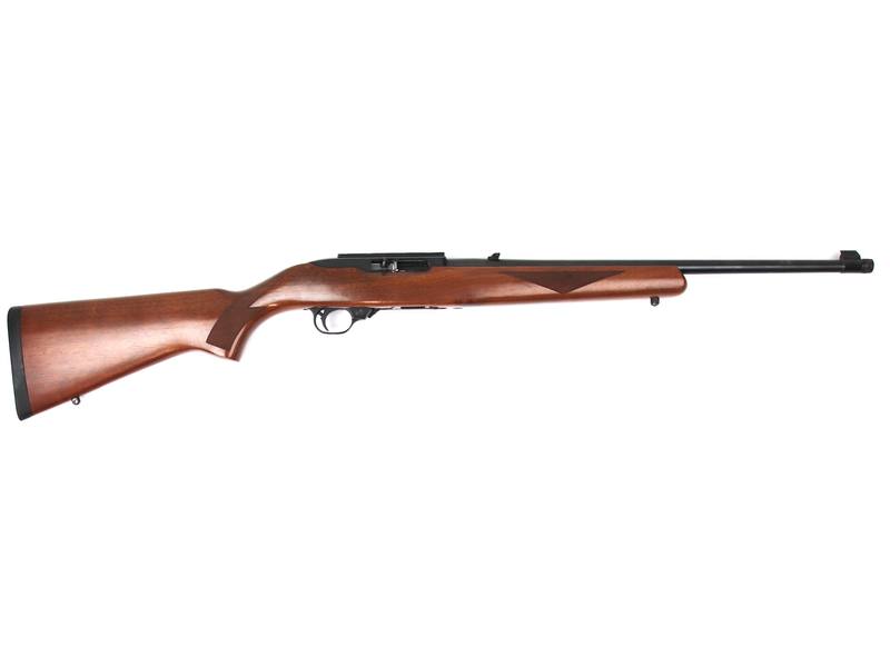 Buy 22 Ruger 10/22 Deluxe Blued Wood Threaded in NZ New Zealand.