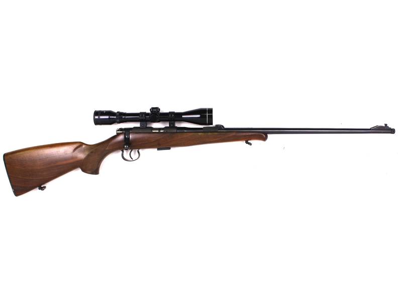 Buy 22 BRNO 2-E Blued Wood Threaded with Scope in NZ New Zealand.