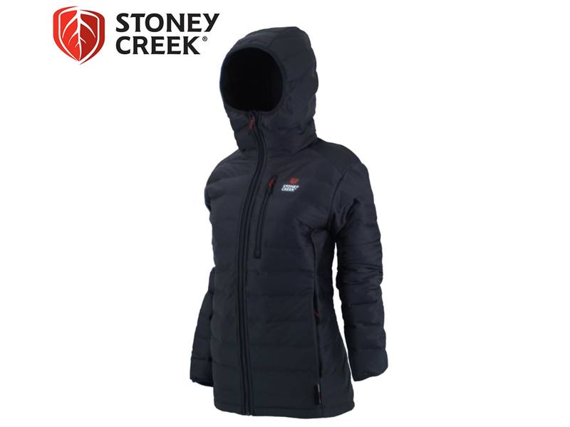 Buy Stoney Creek Women's ThermoGuard Insulated Puffer Jacket Charcoal in NZ New Zealand.