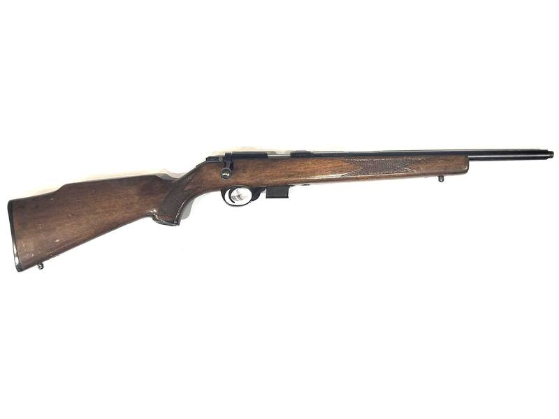 Buy 22 Mag Stirling M1500 Blued Wood Threaded in NZ New Zealand.