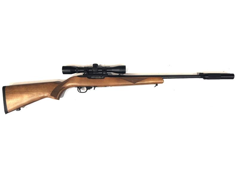 Buy 22 Ruger 10/22 Blued Wood 16" with Silencer in NZ New Zealand.
