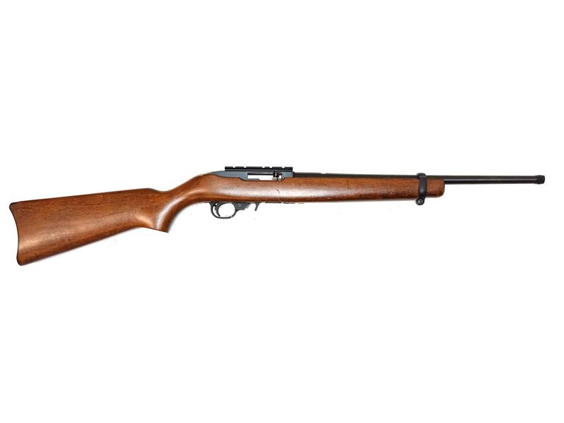 Buy 22 Ruger 10/22 Blued Wood 18" Threaded in NZ New Zealand.