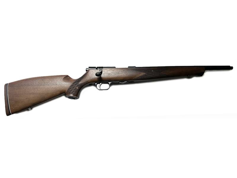 Buy 22 Weihrauch HW60J Blued Wood Threaded in NZ New Zealand.