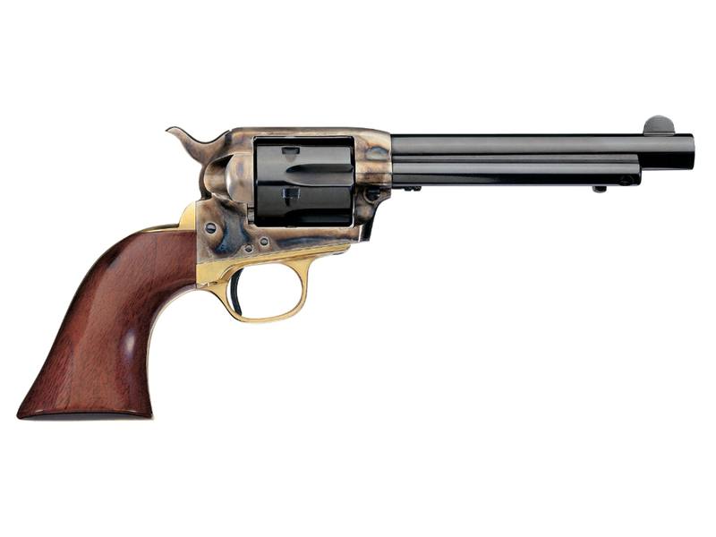 Buy 9mm Uberti 1873 Cattleman Brass Revolver 4.75" Barrel in NZ New Zealand.