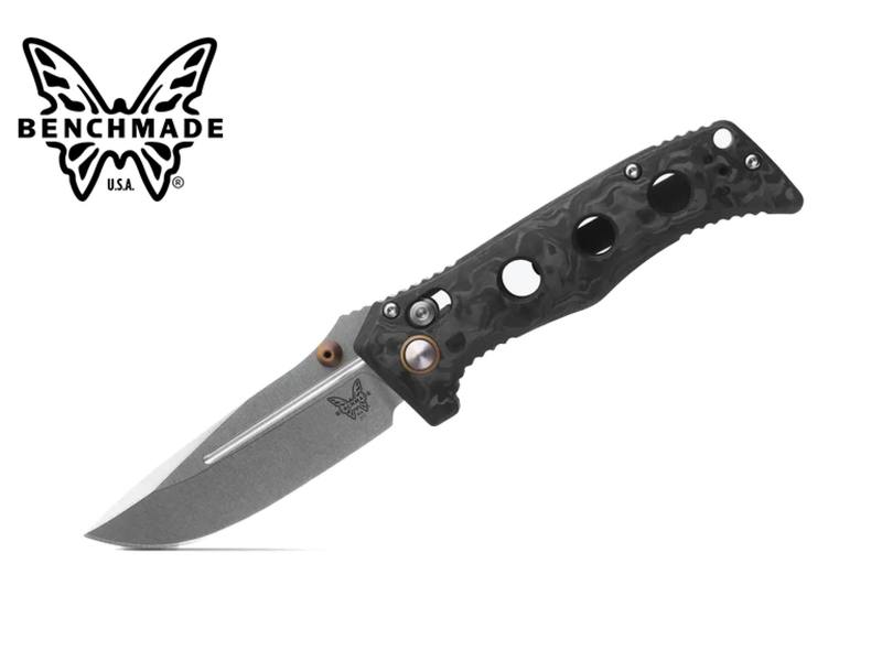 Buy Benchmade Knife Mini Adamas Marbled Carbon Fiber in NZ New Zealand.