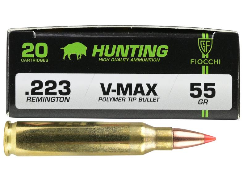 Buy Fiocchi 223 55gr V-Max 960 Rounds (48x 20 Pack) in NZ New Zealand.