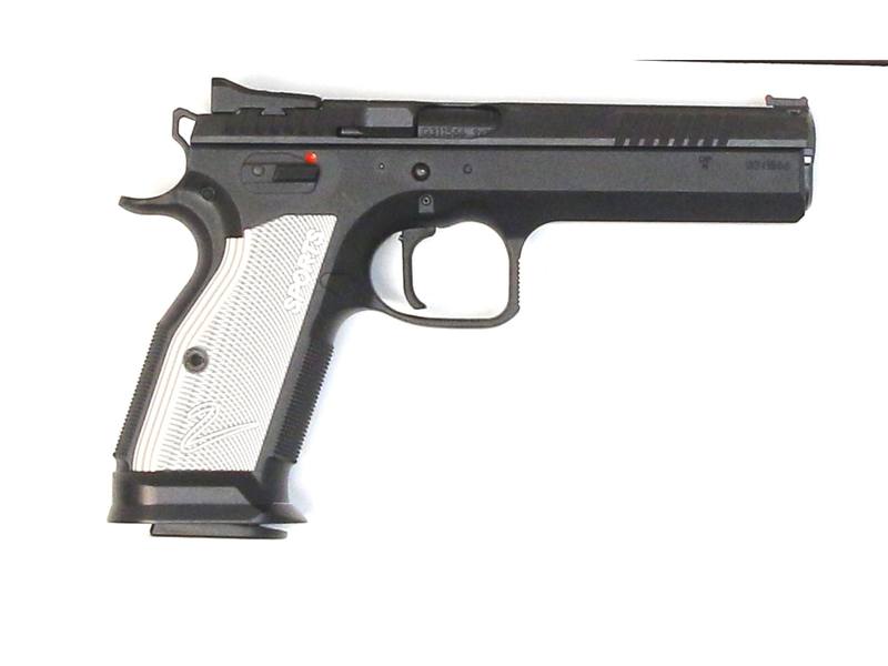 Buy 9mm CZ TS Silver Grip in NZ New Zealand.