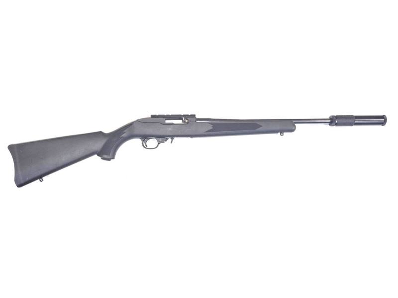 Buy 22 Ruger 10/22 Blued Synthetic with Silencer in NZ New Zealand.