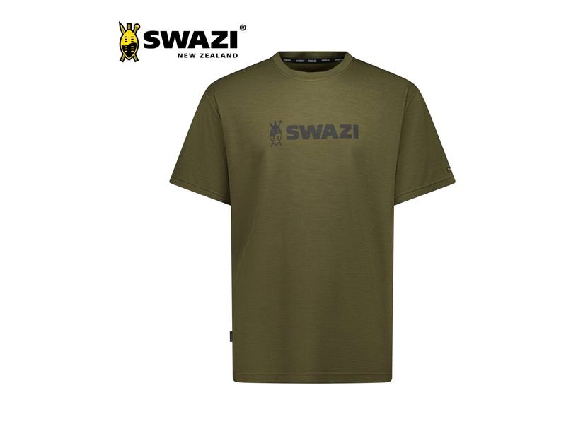 Buy Swazi Kaimai T-Shirt Tee Olive in NZ New Zealand.