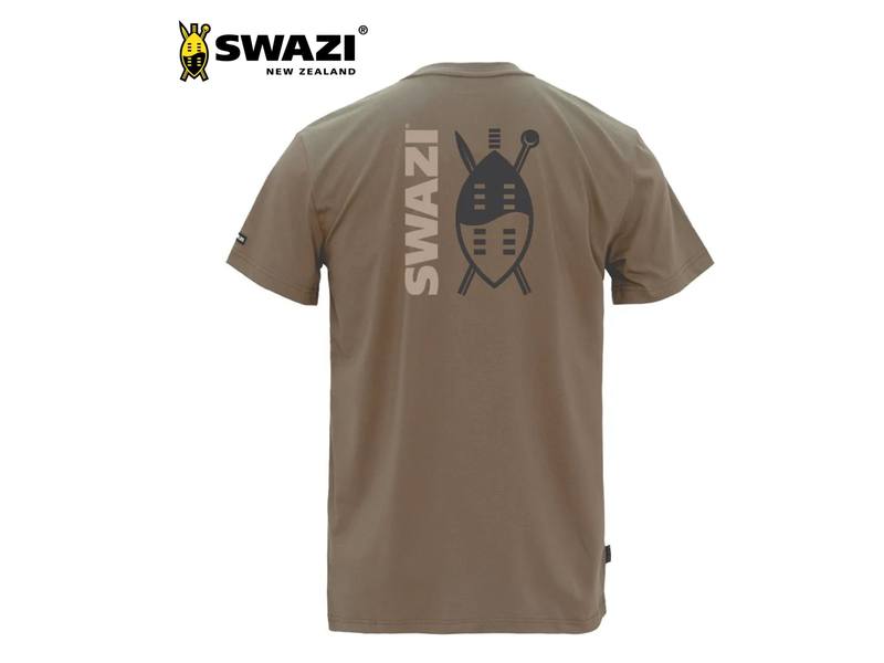 Buy Swazi Reserve Shield Tee Olive in NZ New Zealand.
