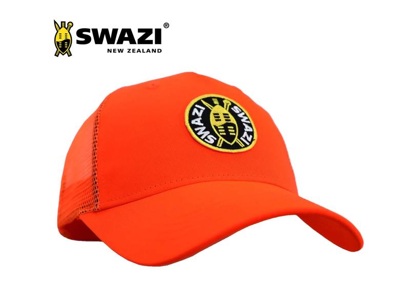 Buy Swazi Trucker Cap Orange in NZ New Zealand.