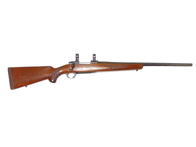 Buy 22-250 Ruger M77 Blued Wood 23" in NZ New Zealand.