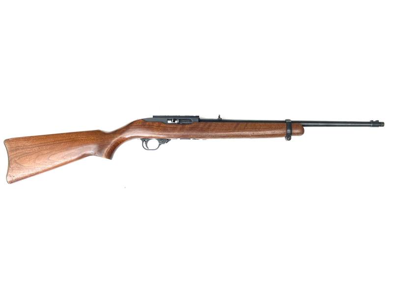 Buy 22 Ruger 10/22 Blued Wood Threaded in NZ New Zealand.