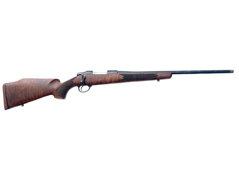 Buy 22-250 Sako M591 Hunter Blued Wood Threaded in NZ New Zealand.