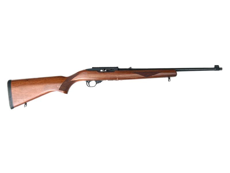 Buy 22 Ruger 10/22 Blued Wood Deluxe Threaded in NZ New Zealand.