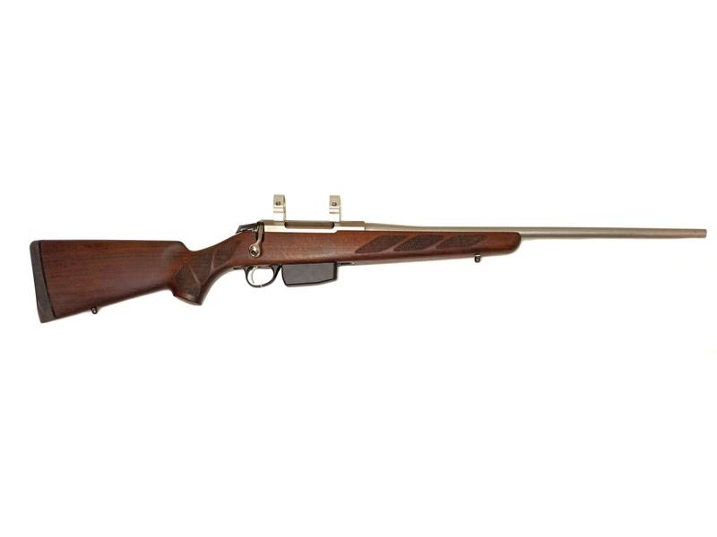 Buy 308 Tikka T3 Stainless Wood 22" With Rings in NZ New Zealand.