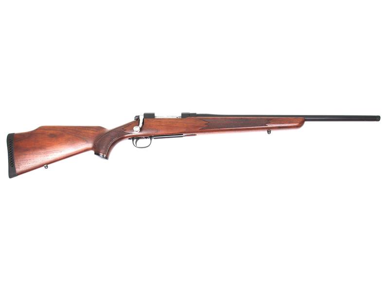 Buy 223 Tikka M55 Blued Wood 23" in NZ New Zealand.