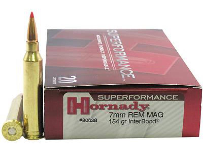 Buy Hornady 7mm Mag Superformance 154gr InterBond 20 Rounds in NZ New Zealand.