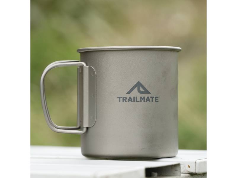 Buy Trailmate Titanium Mug 450ml *64 Grams Weight! in NZ New Zealand.