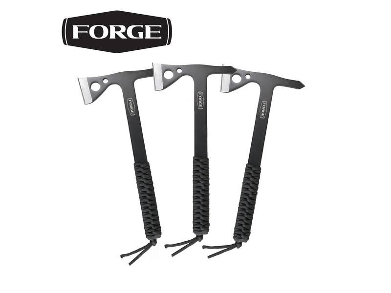 Buy Forge Throwing Axe Set Hawk Black 3 Pack in NZ New Zealand.