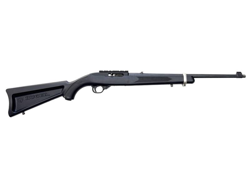 Buy 22 Ruger 10/22 Blued Synthetic Threaded in NZ New Zealand.
