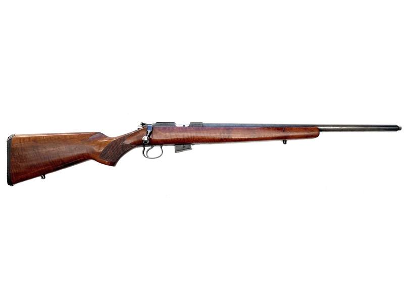 Buy 17HMR CZ 452-2E Varmint Blued Wood Threaded in NZ New Zealand.