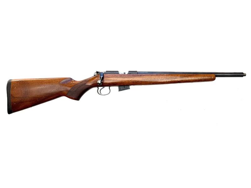 Buy 22 CZ 452-2E Varmint Blued Wood Threaded in NZ New Zealand.
