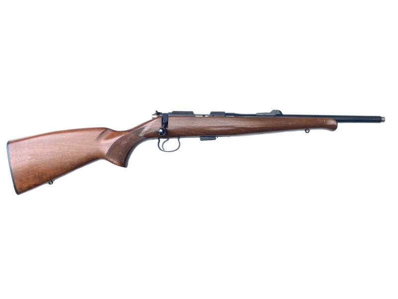 Buy 22 CZ 452-2E Blued Wood Threaded in NZ New Zealand.