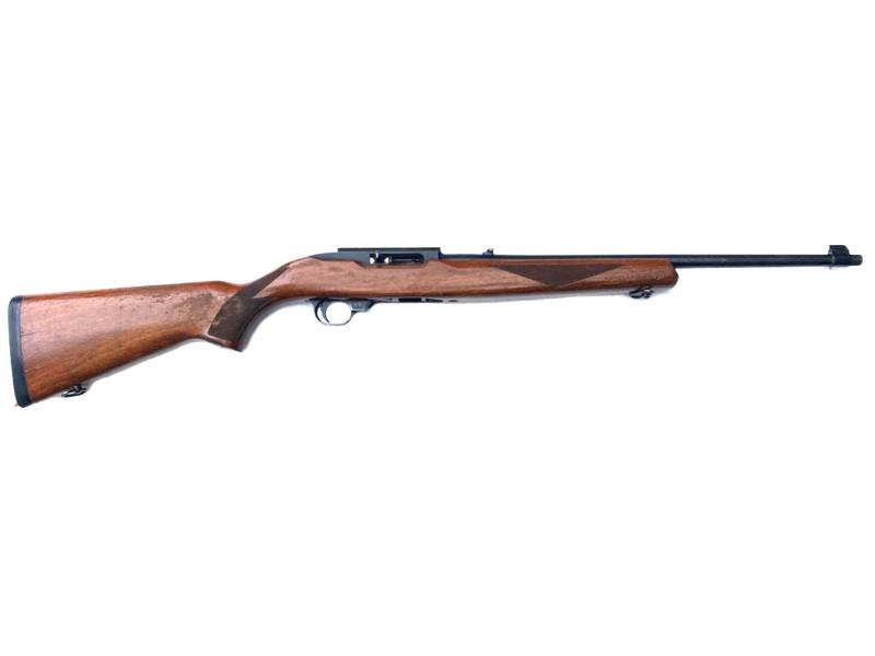 Buy 22 Ruger 10/22 Deluxe Blued Wood Threaded in NZ New Zealand.