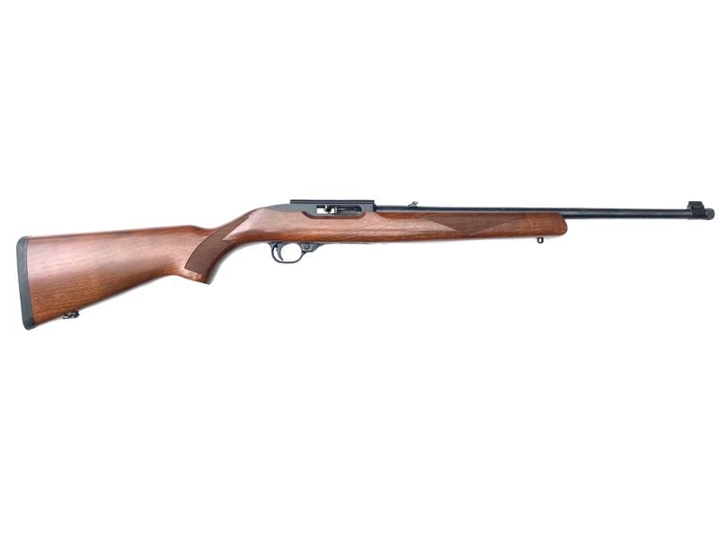 Buy 22 Ruger 10/22 Deluxe Blued Wood Threaded in NZ New Zealand.