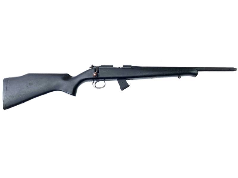 Buy 22 CZ 452-2E Blued Synthetic Threaded in NZ New Zealand.