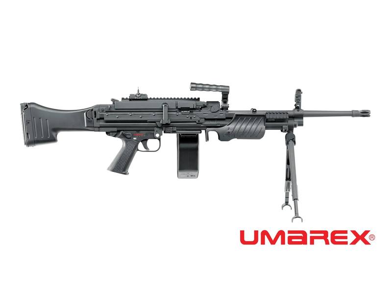 Buy Umarex Heckler & Koch MG4 Black 6mm in NZ New Zealand.