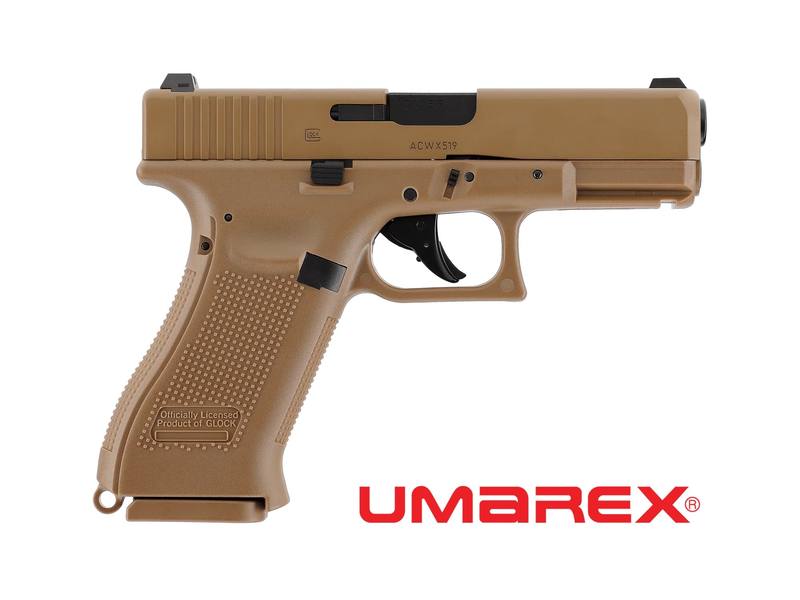 Buy Umarex Glock 19X Coyote .177 *SALES RESTRICTED TO AIR GUN CLUB OR LICENCE HOLDERS in NZ New Zealand.