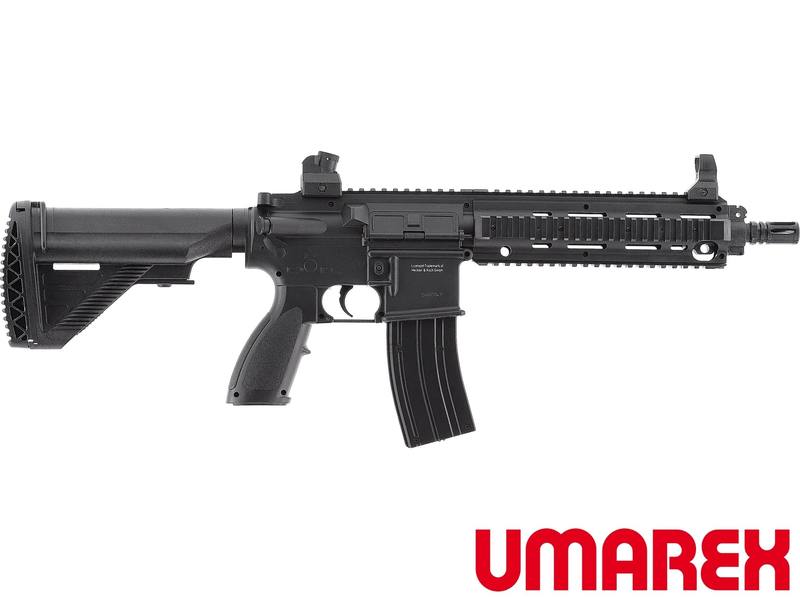 Buy Umarex Heckler & Koch HK416 D Black 6mm *SALES RESTRICTED TO AIR GUN CLUB OR LICENCE HOLDERS in NZ New Zealand.