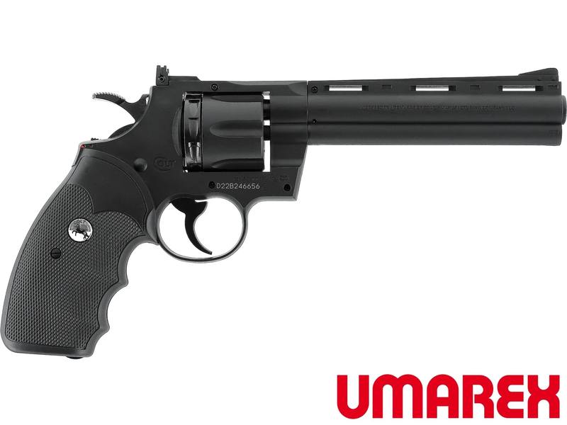 Buy Umarex Colt Python 6" Black .177 *SALES RESTRICTED TO AIR GUN CLUB OR LICENCE HOLDERS in NZ New Zealand.