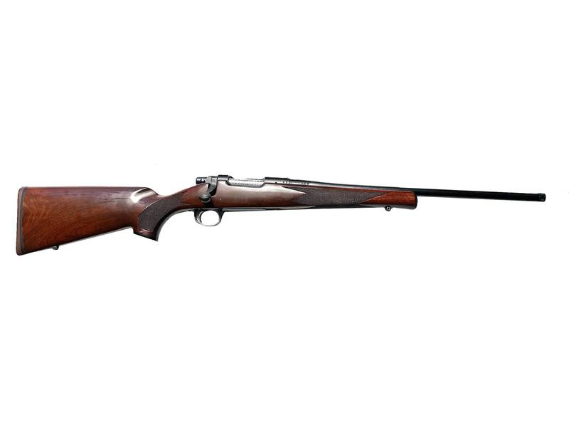 Buy 223 Remington Model 7 Blued Wood Threaded in NZ New Zealand.
