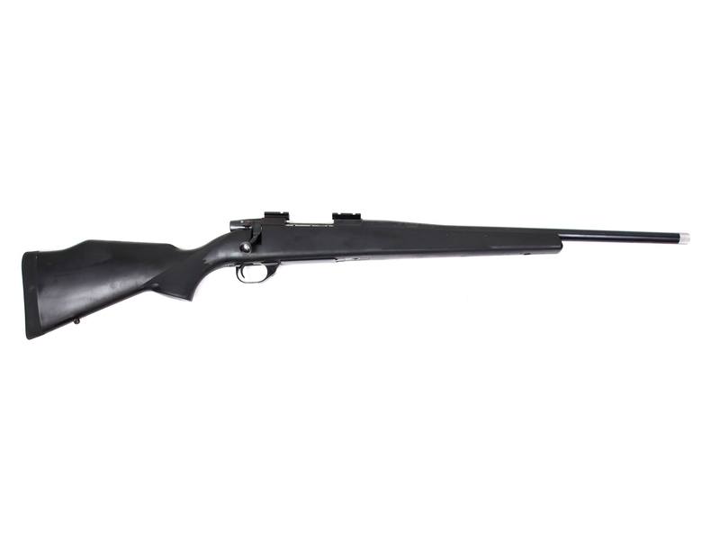 Buy 223 Weatherby Vanguard Blued Synthetic 9/16X18 in NZ New Zealand.