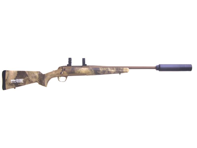 Buy 6.5 CRD Browning X-Bolt HC Cerakote Camo with Silencer in NZ New Zealand.
