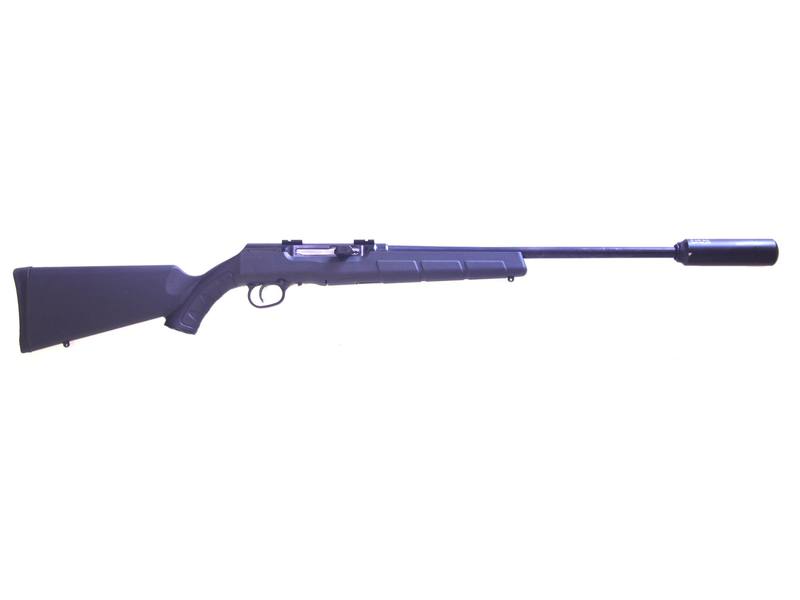 Buy 22 Mag Savage A22 Blued Synthetic with Silencer in NZ New Zealand.