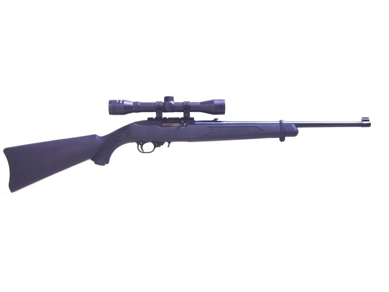 Buy 22 Ruger 10/22 Blued Synthetic with Scope in NZ New Zealand.