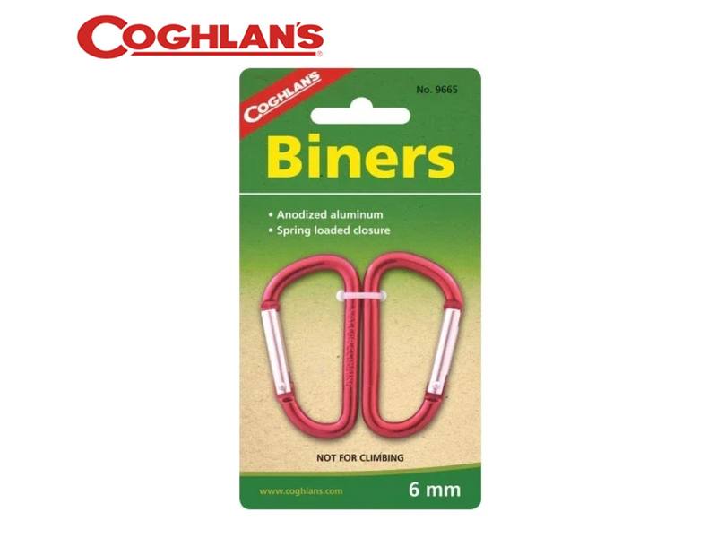 Buy Coghlans Mini Carabiners 6mm Pair in NZ New Zealand.