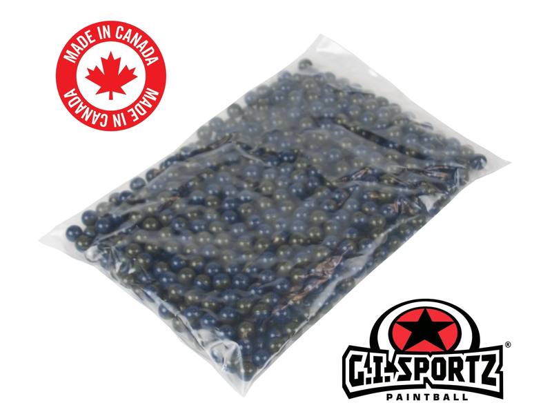 Buy .50 Cal G.I. Sportz Field Paintballs Blue Fill in NZ New Zealand.