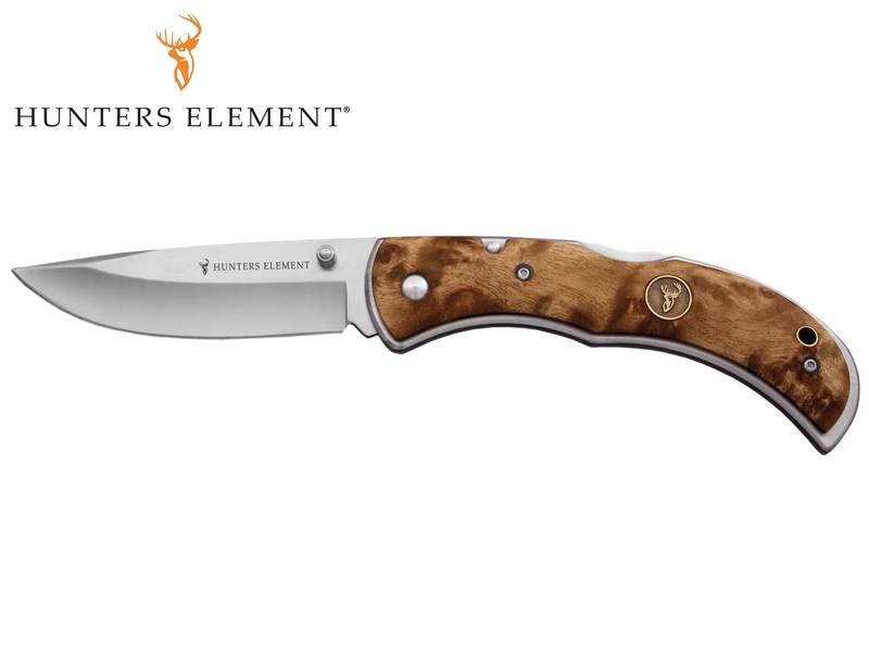 Buy Hunters Element Classic Series Knife: Folding Drop Point in NZ New Zealand.