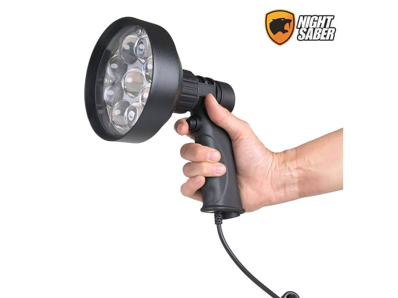 Buy Night Saber Spotlight Hand Held 120mm LED 27W in NZ New Zealand.