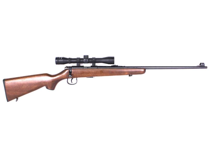 Buy 22 Outdoor Arms JW-15A Blued Wood 20" with Scope Threaded in NZ New Zealand.