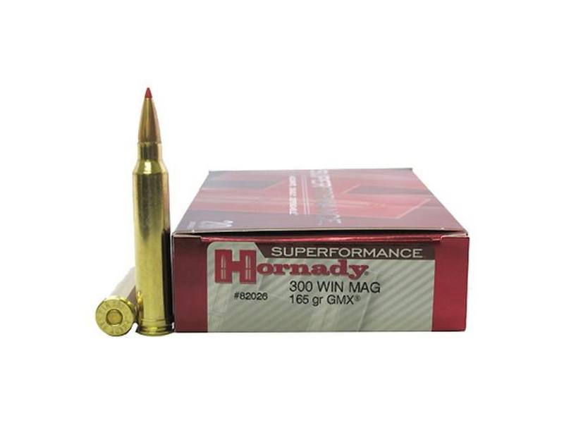 Buy Hornady 300 Win Superformance GMX 165gr Polymer Tip 20 Rounds in NZ New Zealand.